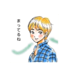 ちょw可愛っ♥女の子スタンプ（個別スタンプ：1）