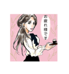 ちょw可愛っ♥女の子スタンプ（個別スタンプ：3）