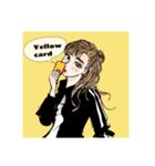 ちょw可愛っ♥女の子スタンプ（個別スタンプ：8）