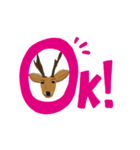 鹿の言葉（個別スタンプ：4）