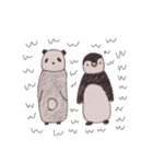 パンギンとペンダ（個別スタンプ：4）