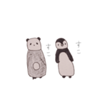 パンギンとペンダ（個別スタンプ：10）