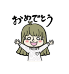 おんなのコの日常（個別スタンプ：2）