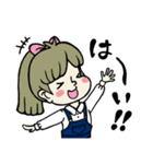 おんなのコの日常（個別スタンプ：3）