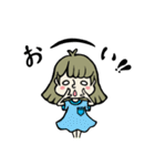 おんなのコの日常（個別スタンプ：4）