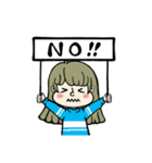 おんなのコの日常（個別スタンプ：6）