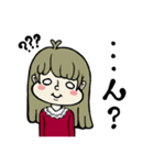 おんなのコの日常（個別スタンプ：7）