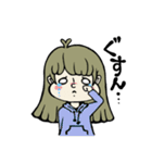 おんなのコの日常（個別スタンプ：13）