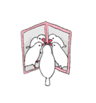 白文鳥のししゃも（個別スタンプ：34）