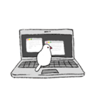 白文鳥のししゃも（個別スタンプ：35）
