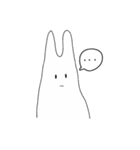 二番目にかわいいウサギ（個別スタンプ：5）