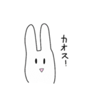二番目にかわいいウサギ（個別スタンプ：21）