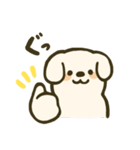 垂れ耳わんこさんスタンプ（個別スタンプ：15）