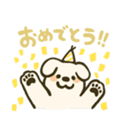 垂れ耳わんこさんスタンプ（個別スタンプ：36）