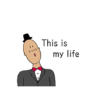 ぷりお君のスタンプ（タキシードver.）（個別スタンプ：18）