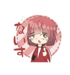 はたらかないおんなのこ（個別スタンプ：5）