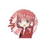 はたらかないおんなのこ（個別スタンプ：7）