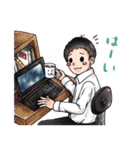 陸上の悲劇たち（個別スタンプ：39）
