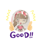 ヒナちゃんのお絵描き（個別スタンプ：3）