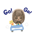 ヒナちゃんのお絵描き（個別スタンプ：8）