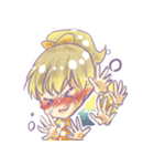 照れ顔こまち（個別スタンプ：9）