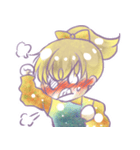 照れ顔こまち（個別スタンプ：16）