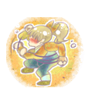 照れ顔こまち（個別スタンプ：28）