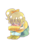 照れ顔こまち（個別スタンプ：33）