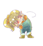 照れ顔こまち（個別スタンプ：34）