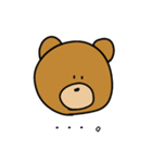 敬語で話すクマさん（個別スタンプ：15）