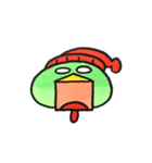 顔だけジャクソン（個別スタンプ：4）