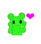 サボテンキャラスタンプ（個別スタンプ：3）