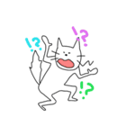白猫ジョニー（個別スタンプ：11）