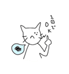 白猫ジョニー（個別スタンプ：33）