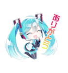 初音ミクさんのスタンプ by1055（個別スタンプ：3）