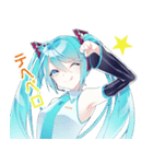 初音ミクさんのスタンプ by1055（個別スタンプ：15）