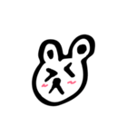 こどもの手書きイラスト② くまさん（個別スタンプ：2）