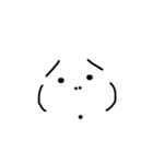 顔文字のモジコとモジオ（個別スタンプ：14）