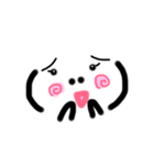 顔文字のモジコとモジオ（個別スタンプ：18）