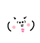 顔文字のモジコとモジオ（個別スタンプ：19）