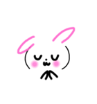 顔文字のモジコとモジオ（個別スタンプ：32）