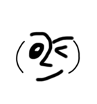 顔文字のモジコとモジオ（個別スタンプ：38）