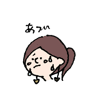 低血圧女子（個別スタンプ：31）