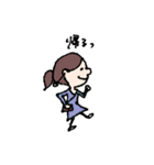 低血圧女子（個別スタンプ：33）