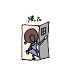 低血圧女子（個別スタンプ：34）