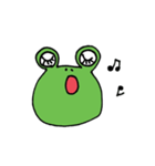 ちょっと たよれる かえるさん（個別スタンプ：7）