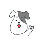 ちょっと すなおな わんちゃん（個別スタンプ：4）