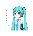 はつねネガメの初音ミクさんスタンプ第2段（個別スタンプ：4）