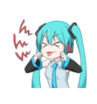 はつねネガメの初音ミクさんスタンプ第2段（個別スタンプ：10）