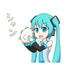 はつねネガメの初音ミクさんスタンプ第2段（個別スタンプ：12）